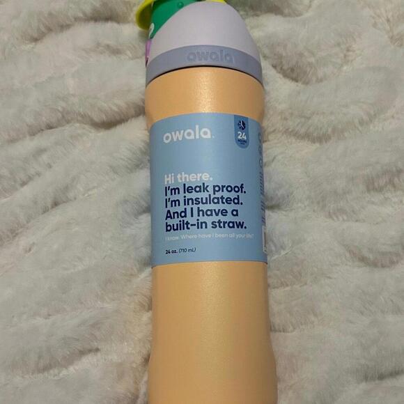 Owala FreeSip Peachy Keen 24oz BNWT - Picture 3 of 5
